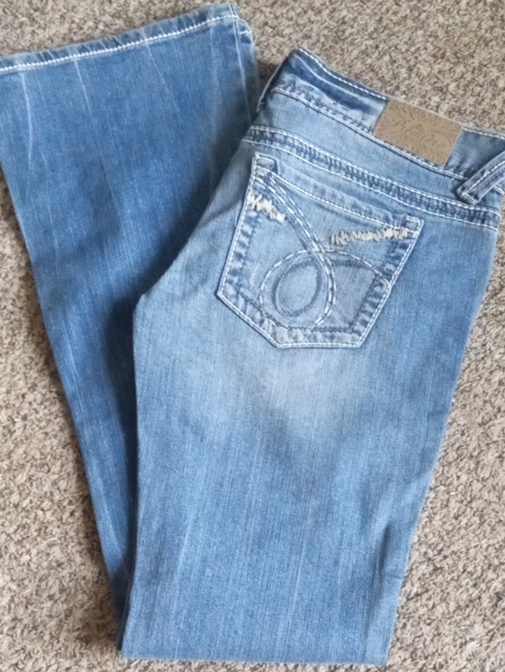 Premiere Denim by rue21 Light Blue Boot Cut Jeans with Embroidered Back Pocket